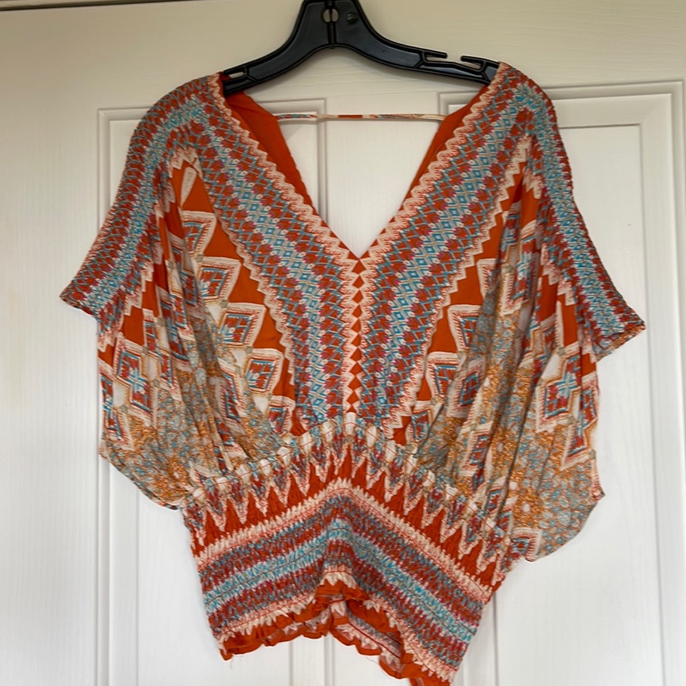 Rose & Olive Top
hippie mosaic caftan